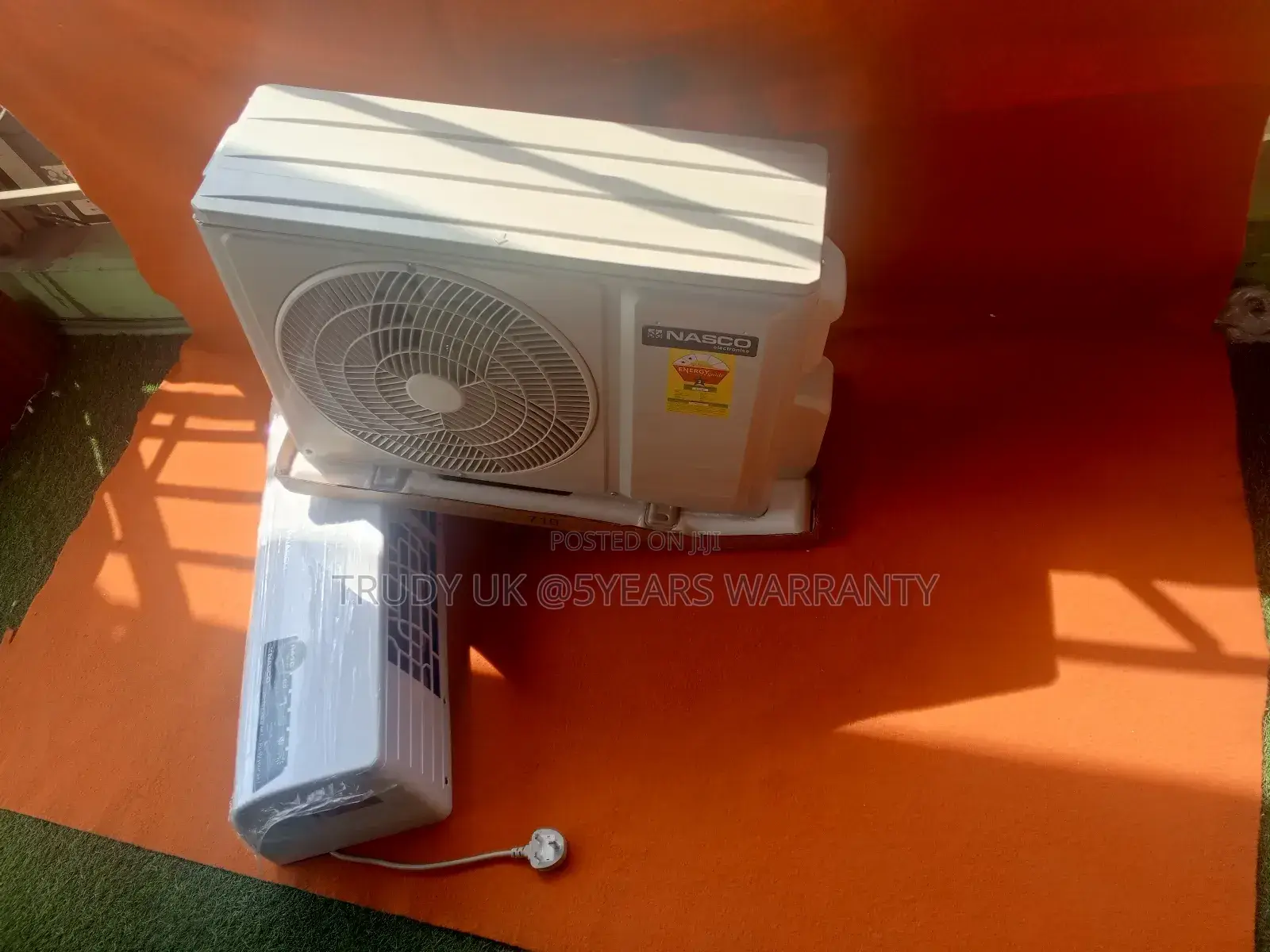 Nasco Designed for Silent Operation Air Conditioner 1.5hp