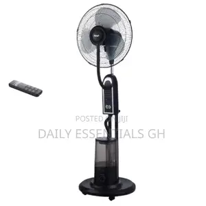 Raf Heavy-Duty Standing Fan With Mist Spray