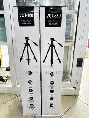 Vct-880 Video Tripod