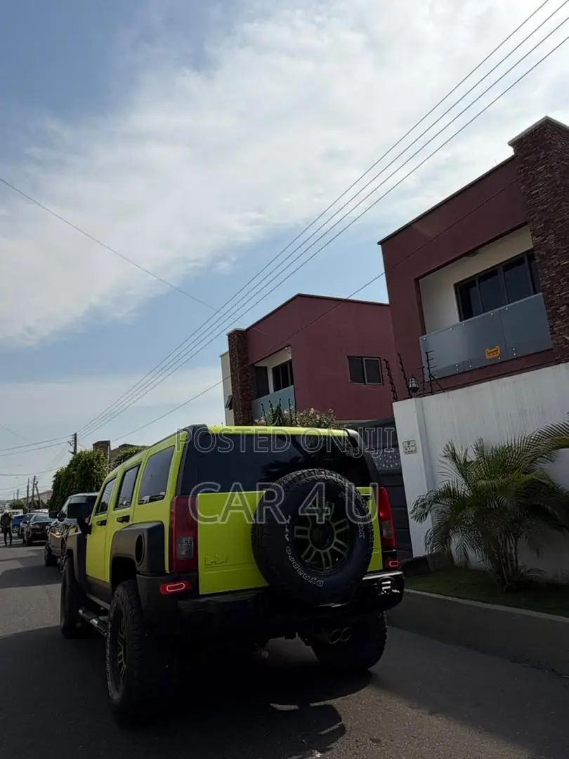 Hummer H3 SUV H3X 2010 Yellow