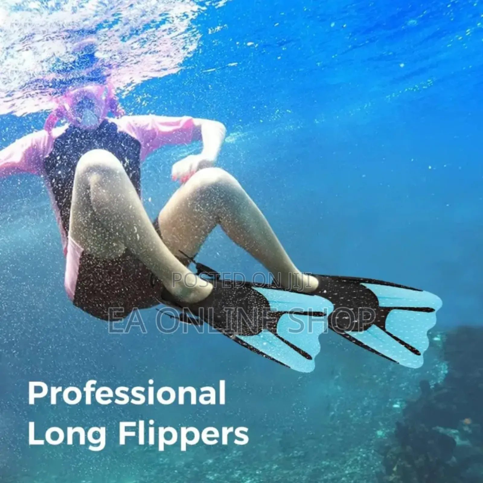 Short Fins Silicone Swimming Diving Flippers