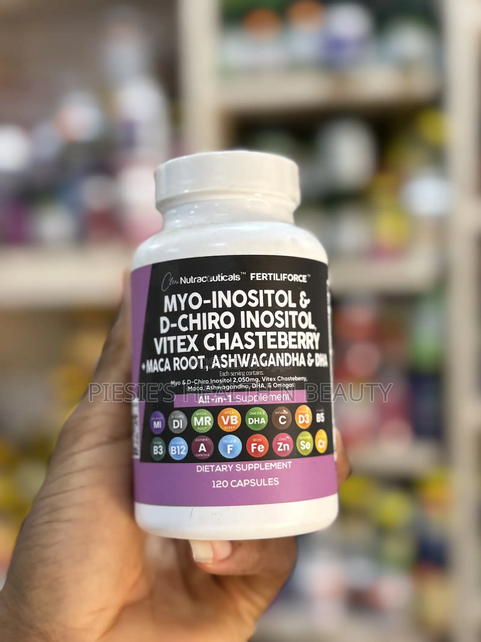 Clean Nutraceuticals Myo-Inositol D-Chiro Inositol 2050mg Fertility