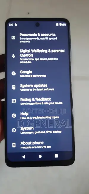 Motorola Moto One 5G Ace 64 GB Purple