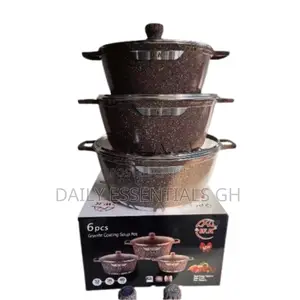 Wk 6-Piece Non-Stick Cookware Set – Durable Stylish