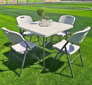 Tables and Chairs Folding and Straighten