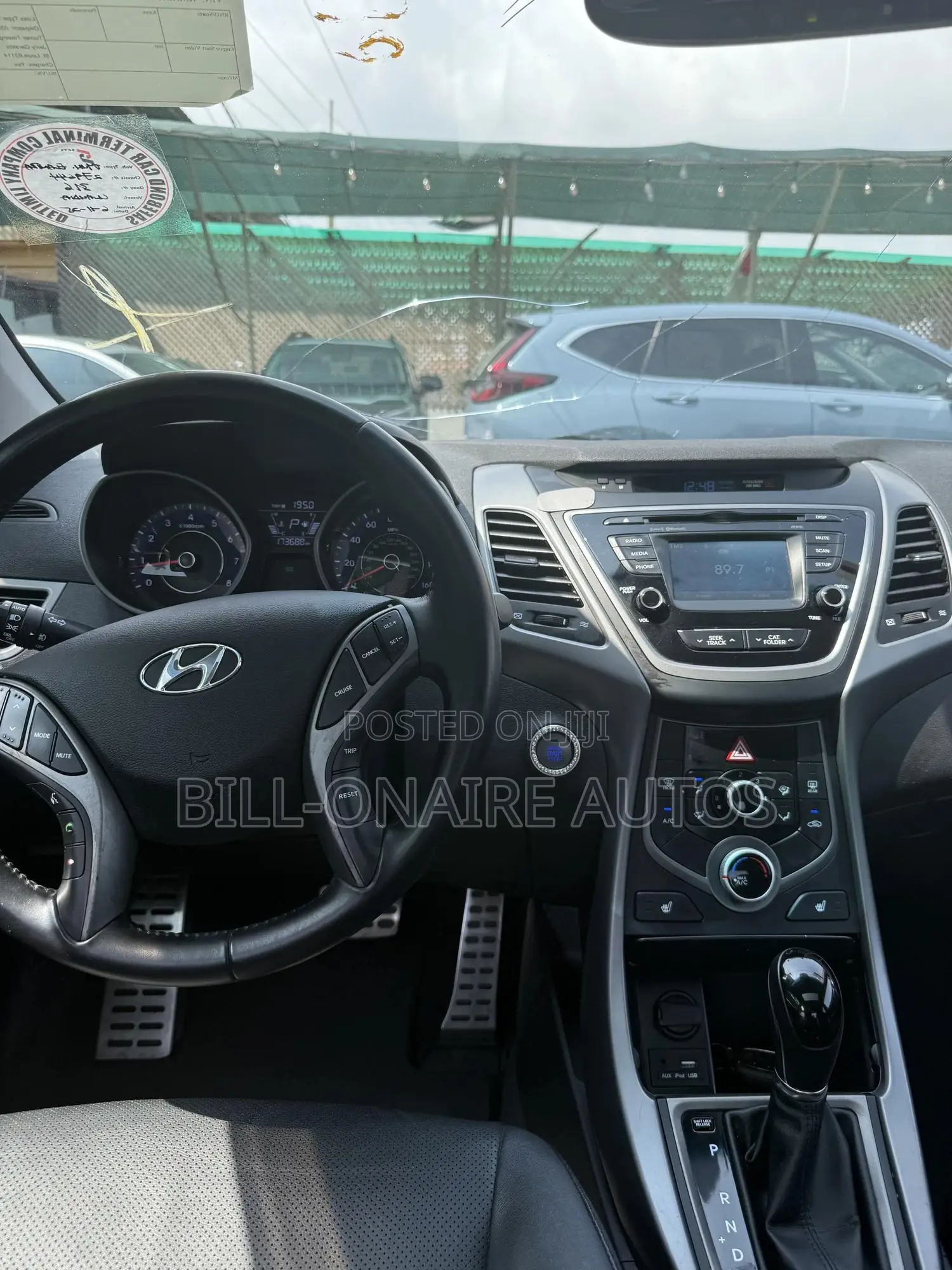 Hyundai Elantra Sport 4dr Sedan (2.0L 4cyl 6A) 2015 Black