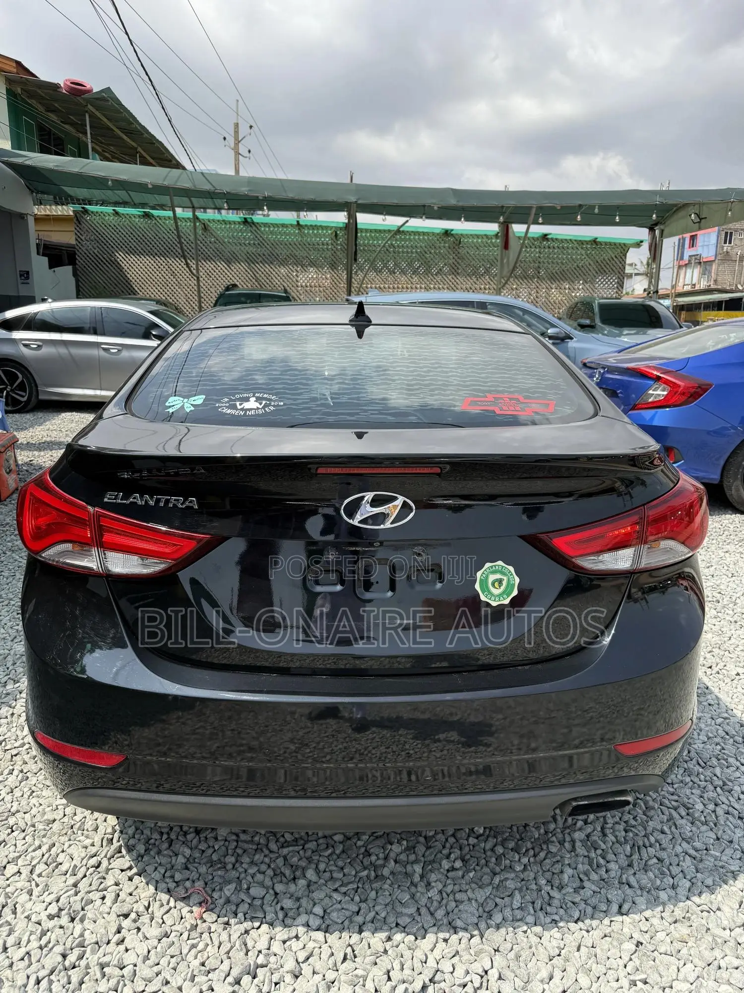 Hyundai Elantra Sport 4dr Sedan (2.0L 4cyl 6A) 2015 Black