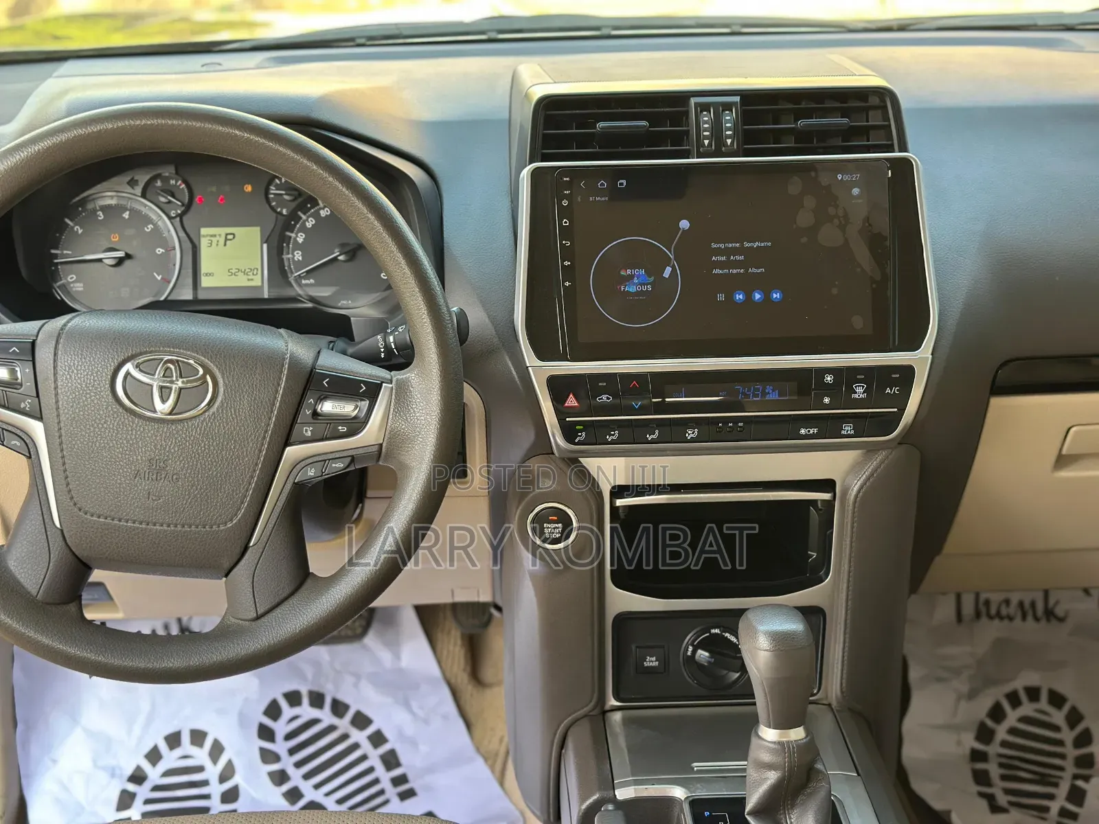 Toyota Land Cruiser Prado 2.7 2019 Black