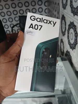 New Samsung Galaxy A07 4G 64 GB Black