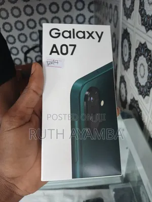 New Samsung Galaxy A07 4G 64 GB Black