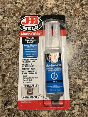 J-B Weld Marineweld – Waterproof, Chemical Petroleum Resistant