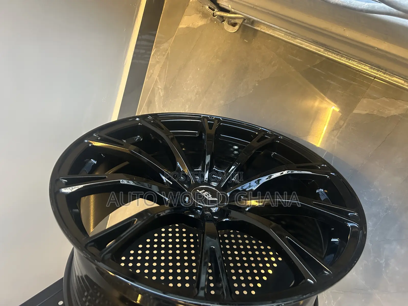 Abt Glossy Black Stud Rims Set 4 for BMW Porche Audi Vw Benz