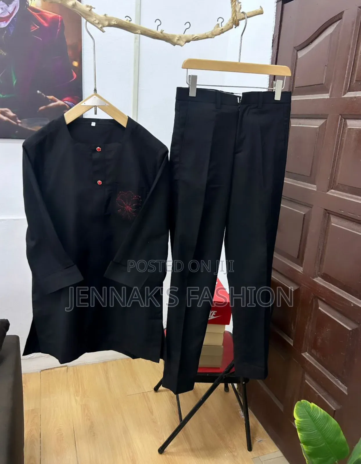 Men's Black Funeral Wear
