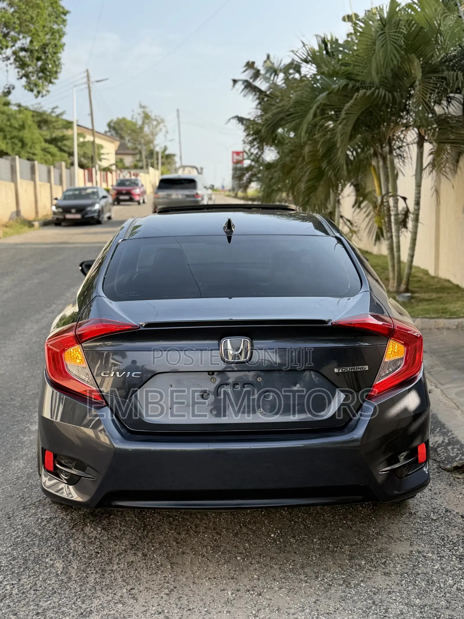 Honda Civic Touring 4dr Sedan (1.5L 4cyl) 2017 Black