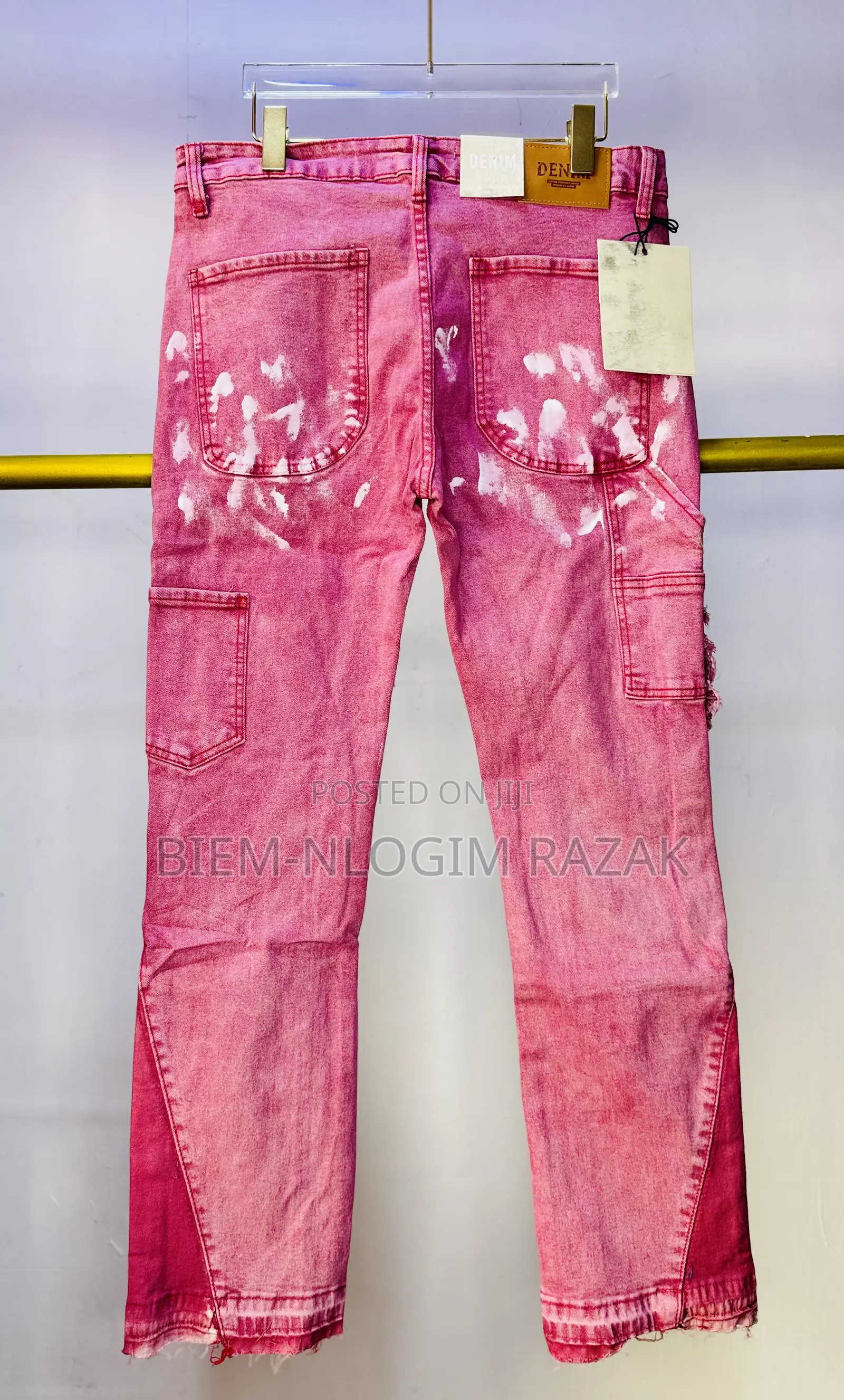 Topmost Quality Vintage Baggy Flare Jeans Available in Stock