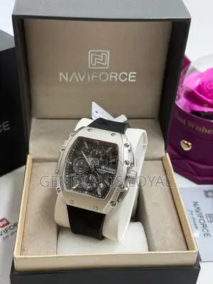 Naviforce Men's Analog Sports Chronograph Watch.
