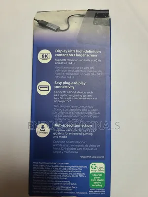 Type-c To 8k  Display Port Usb-c To Dp  Genuine Philips Branded New