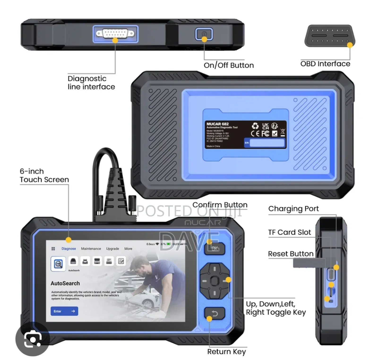 Mucar 682 Diagnostic Tool