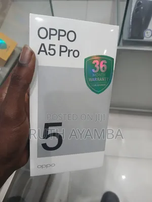 New Oppo A5 Pro 256 GB Black