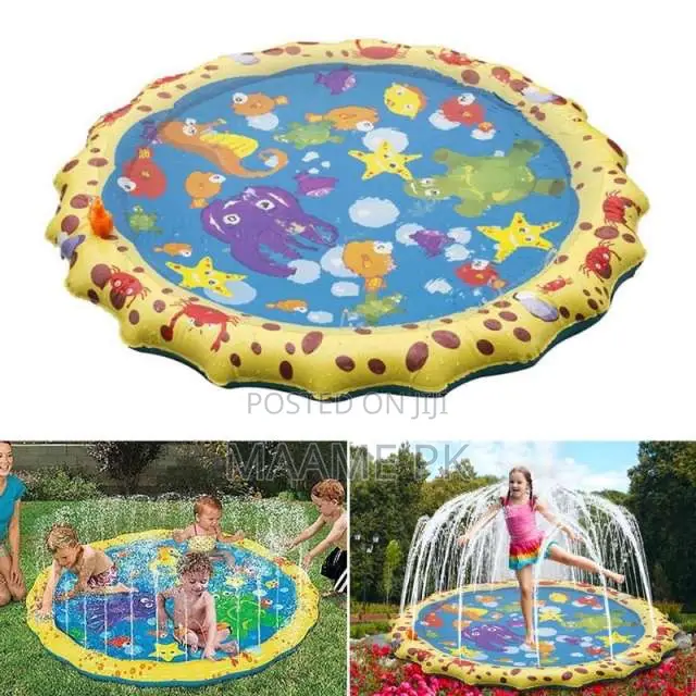 Inflatable Sprinkle Splash Water Play Mat