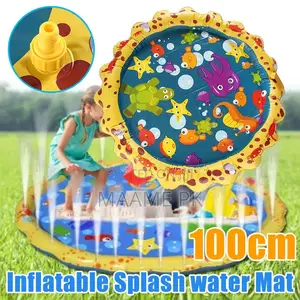 Inflatable Sprinkle Splash Water Play Mat