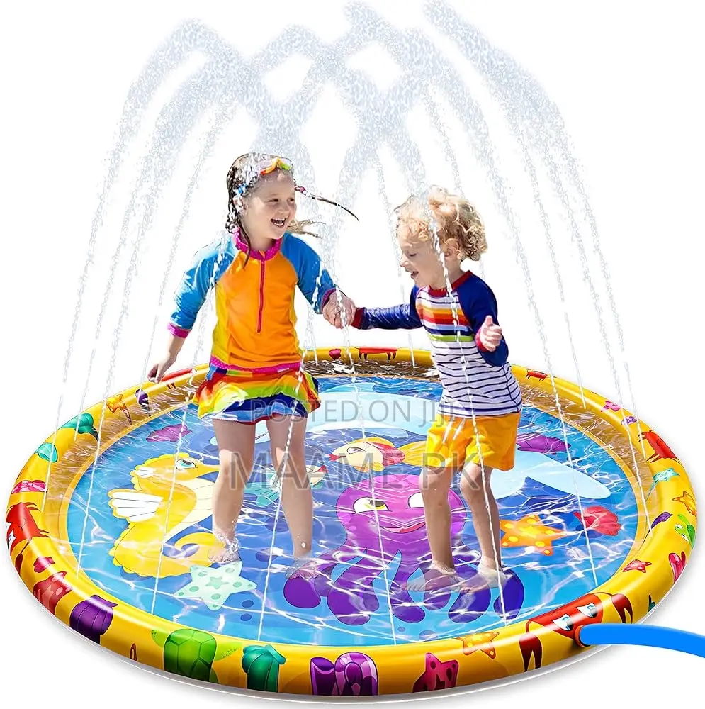 Inflatable Sprinkle Splash Water Play Mat