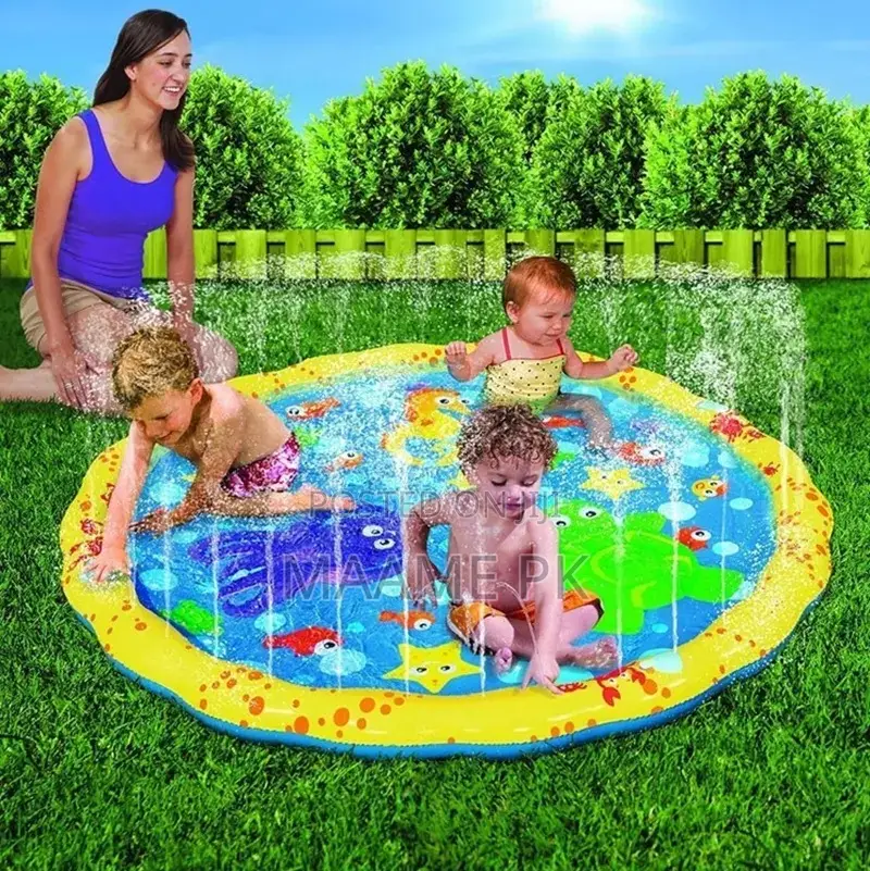Inflatable Sprinkle Splash Water Play Mat