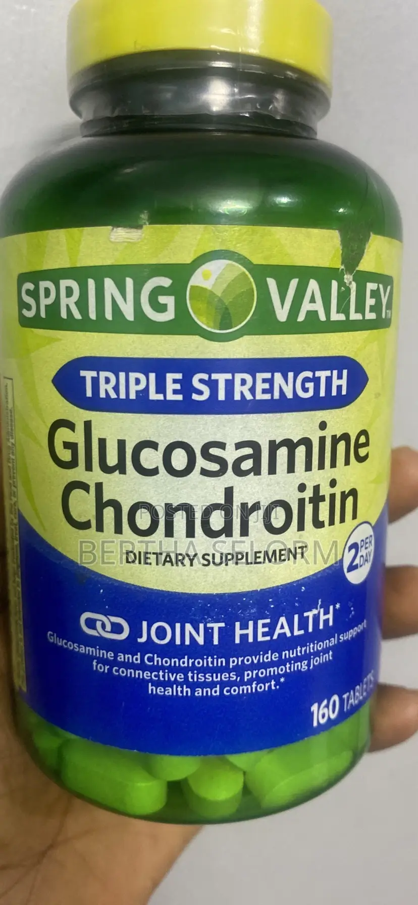 Spring Valley Glucosamine and Chondroitin .