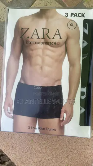 3 in 1 Zara, Calvin Klein and Dior Boxers
