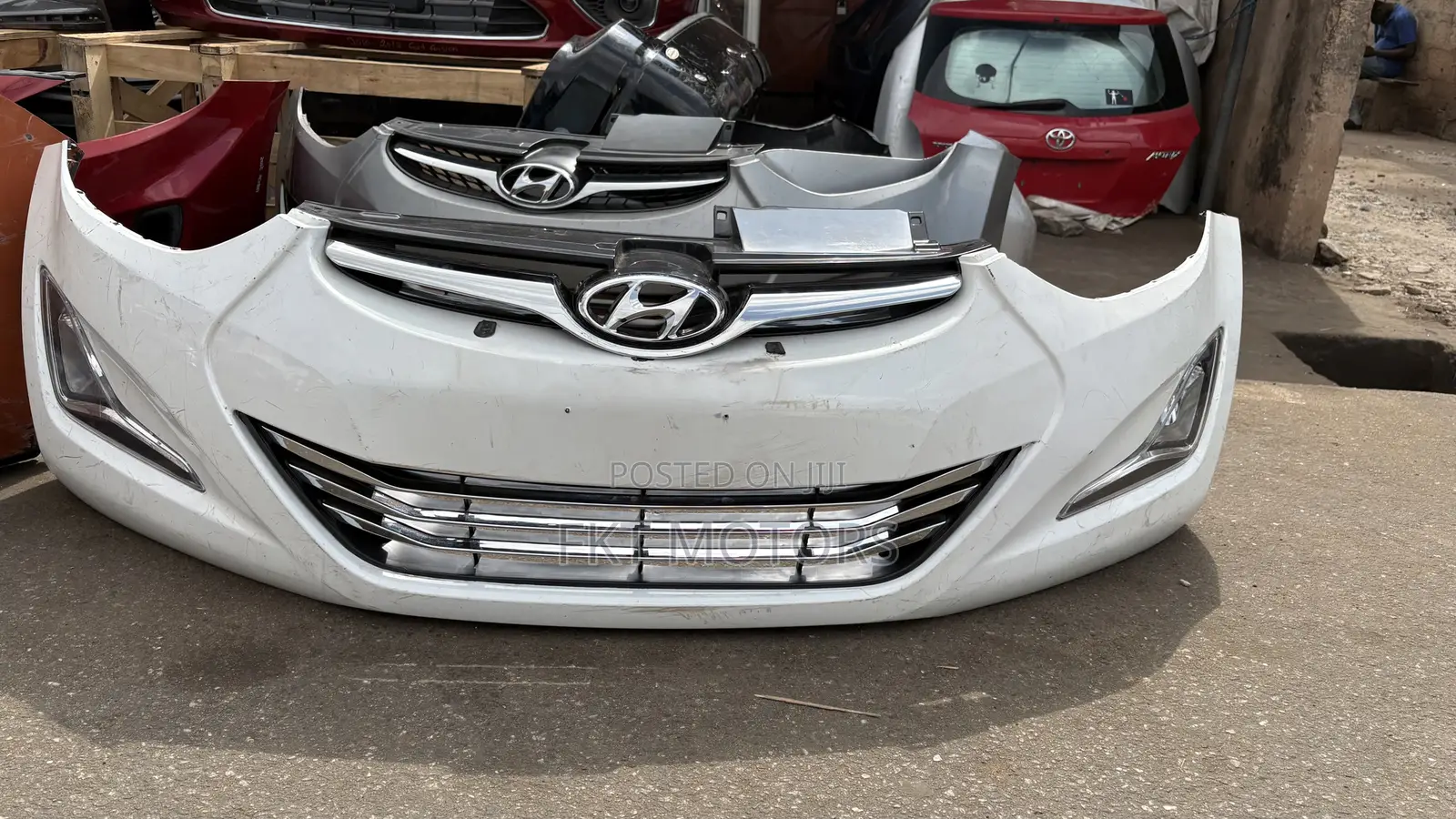 Hyundai Elantra Front Bumper 2012,2013,2014,2015,2016