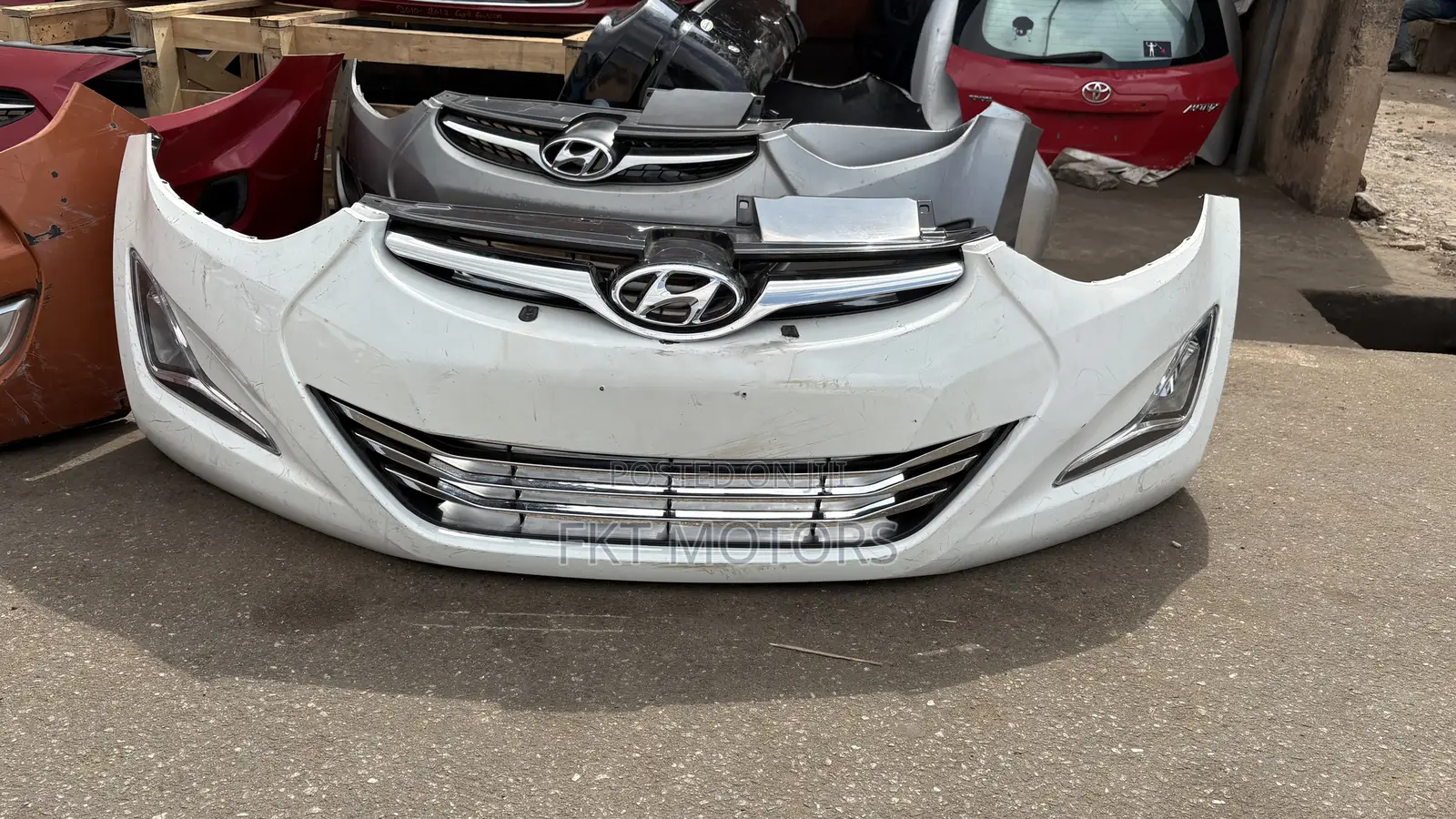 Hyundai Elantra Front Bumper 2012,2013,2014,2015,2016