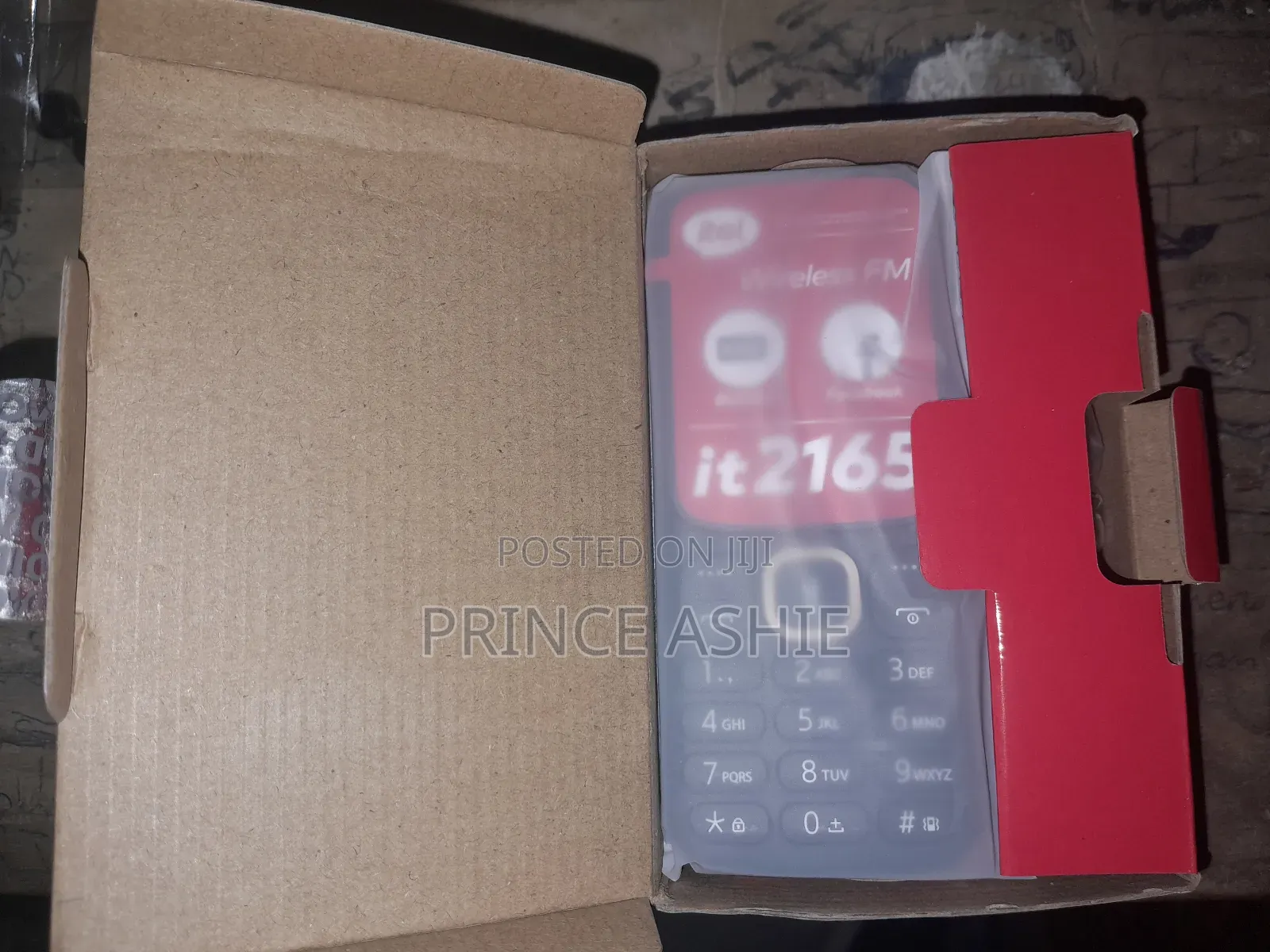 New Itel it2165 Black