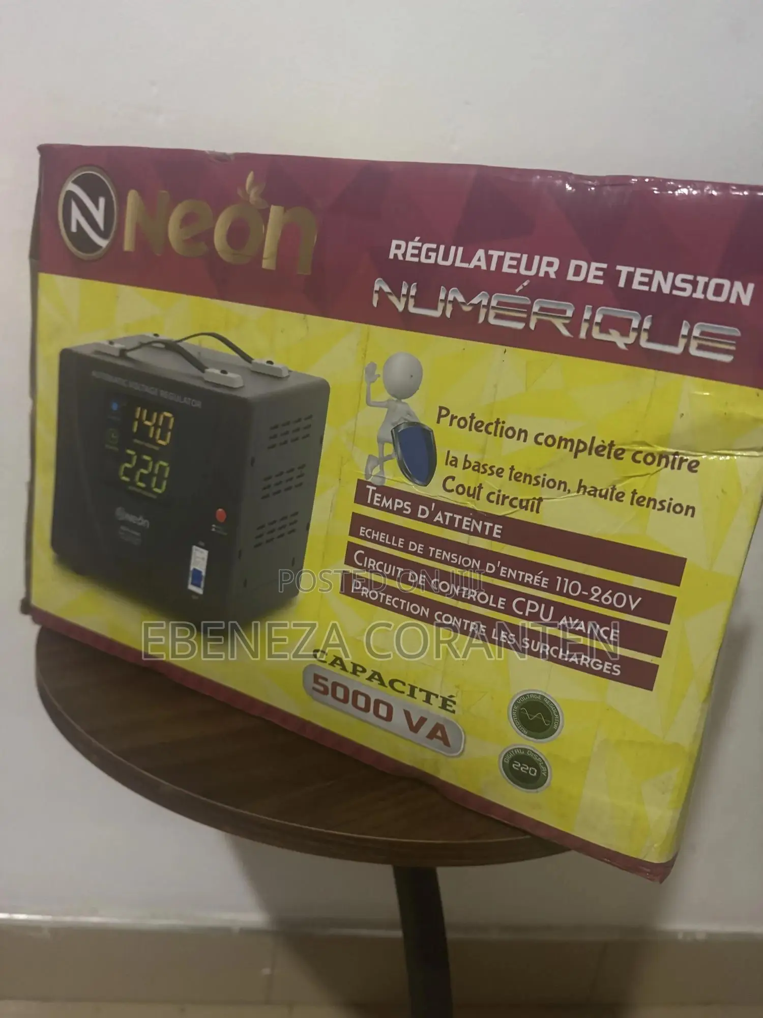 Neon Voltage Stablilizer