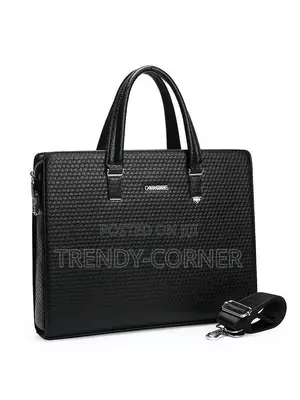 Gorchis Classic Leather Anti-Theft Laptop Bag
