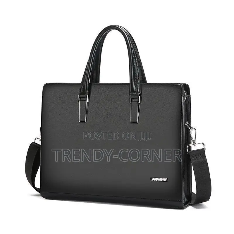 Gorchis Classic Leather Anti-Theft Laptop Bag