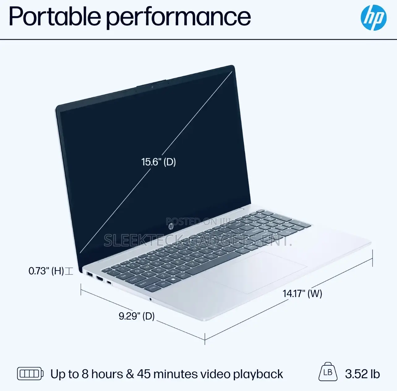 New Laptop HP 16GB Intel Core i7 SSD 1T