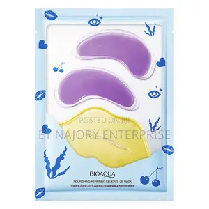 Under Eye Mask + Lip Mask Combo – Brighten Eyes Moisturize Lips