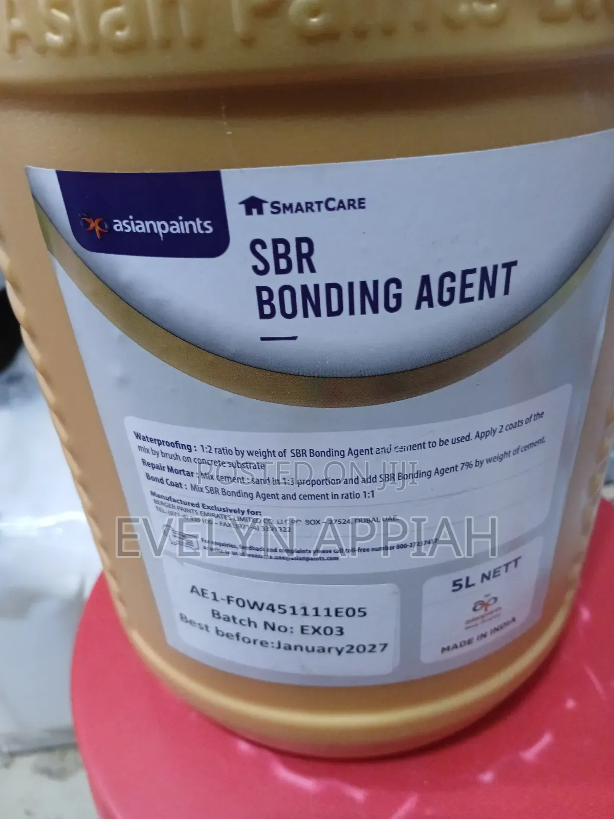 SBR Bonding Agent 5litre (Anti-Salt)
