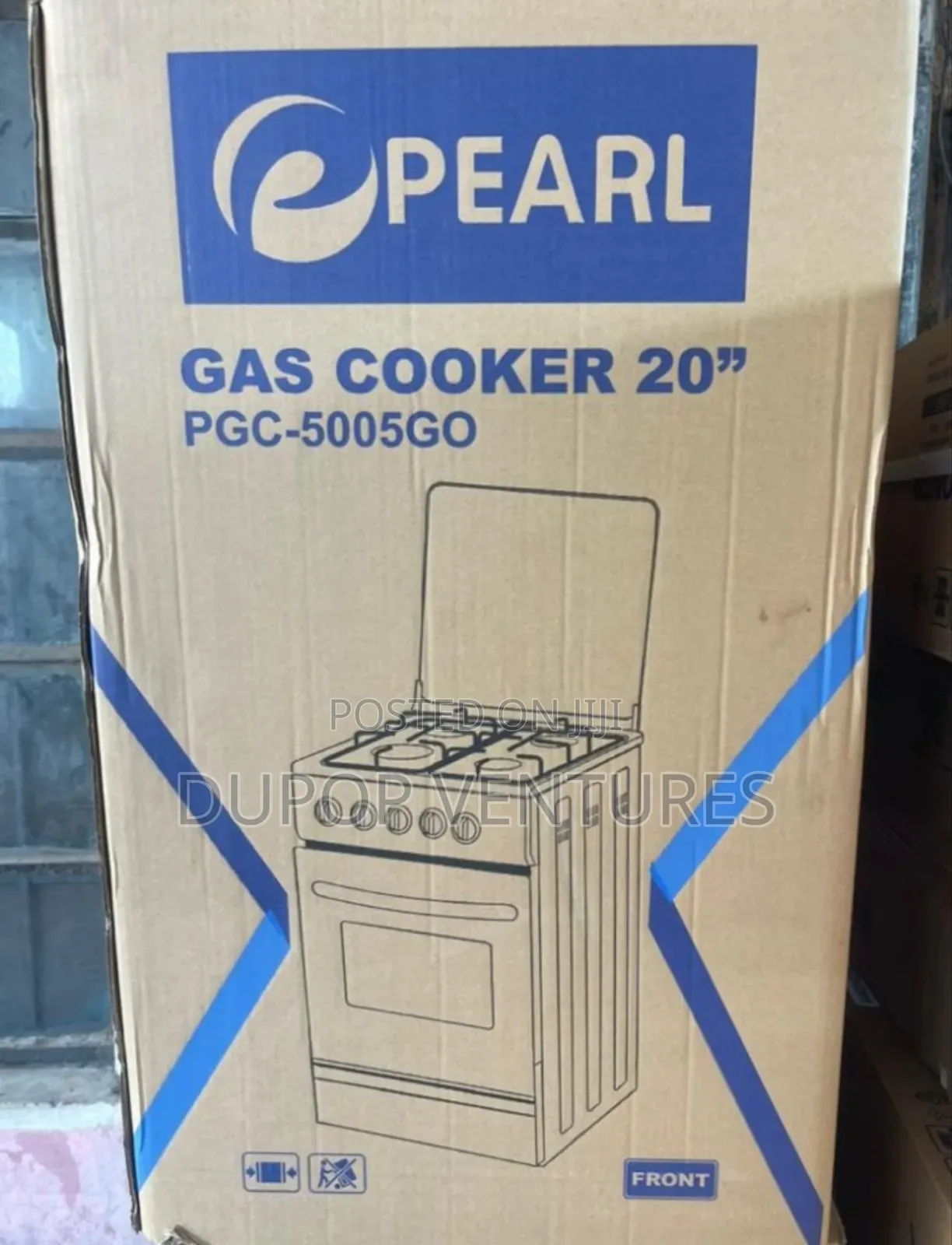 Pearl / Nasco 4 Gas Burner 50x55 With Oven