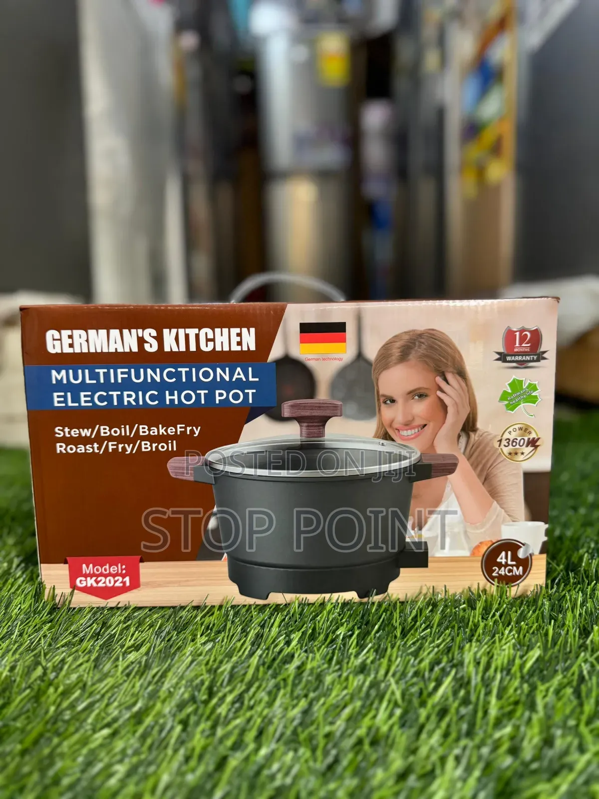 4ltr Multi Functional Electric Cooking Pot