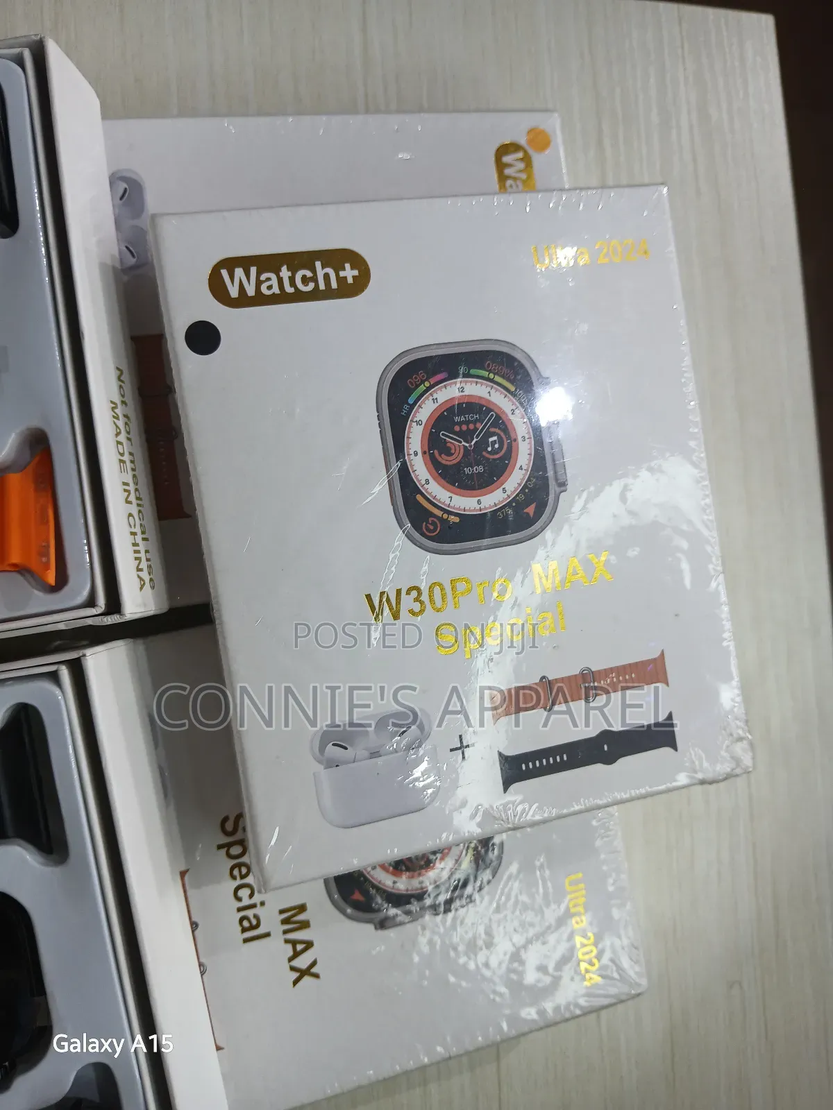 Ultra W30pro Max Smart Watch With Earpod
