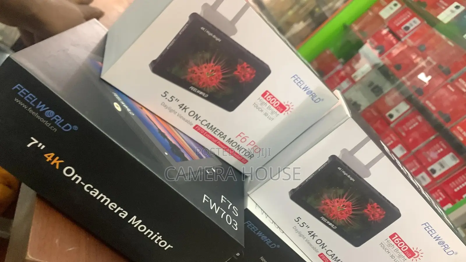 Feel F6 Screen Touch Camera Monitor