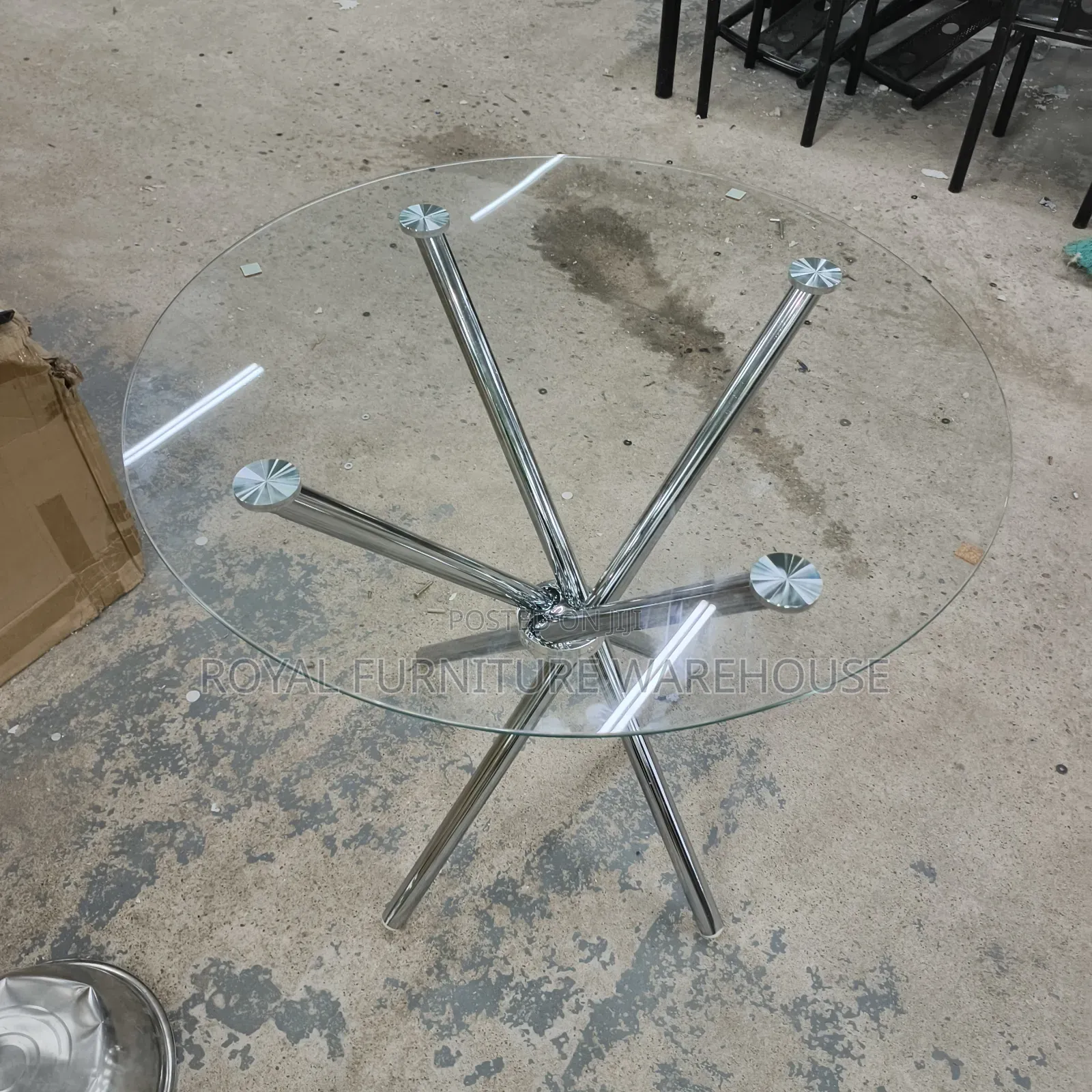Transparent Glass Table