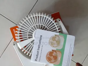 Circular Desktop Rechargeable Fan 6"