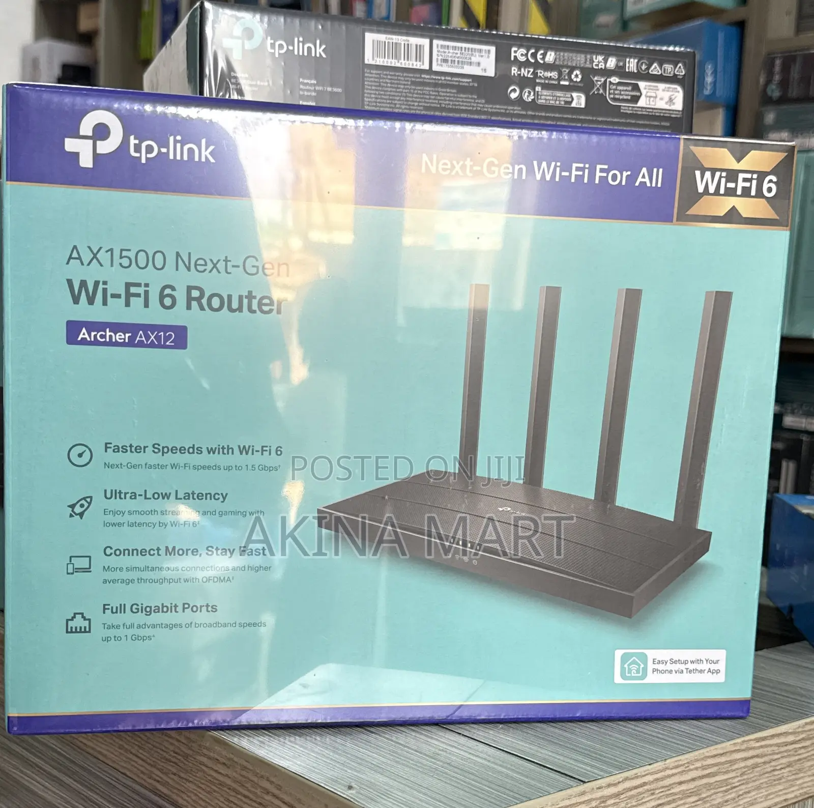 Archer Ax12 Tp-Link Wi-Fi 6 Router Next-Gen Ax1500 Tp Link Router
