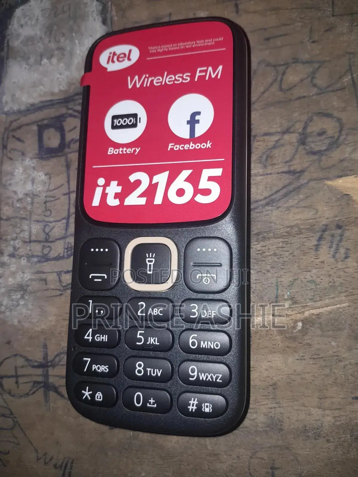 New Itel it2165 Black