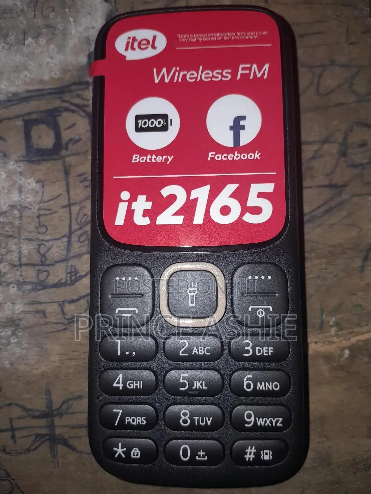 New Itel it2165 Black