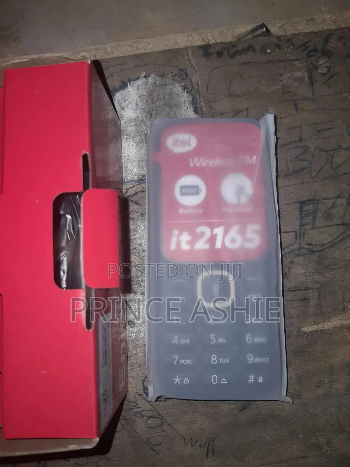 New Itel it2165 Black