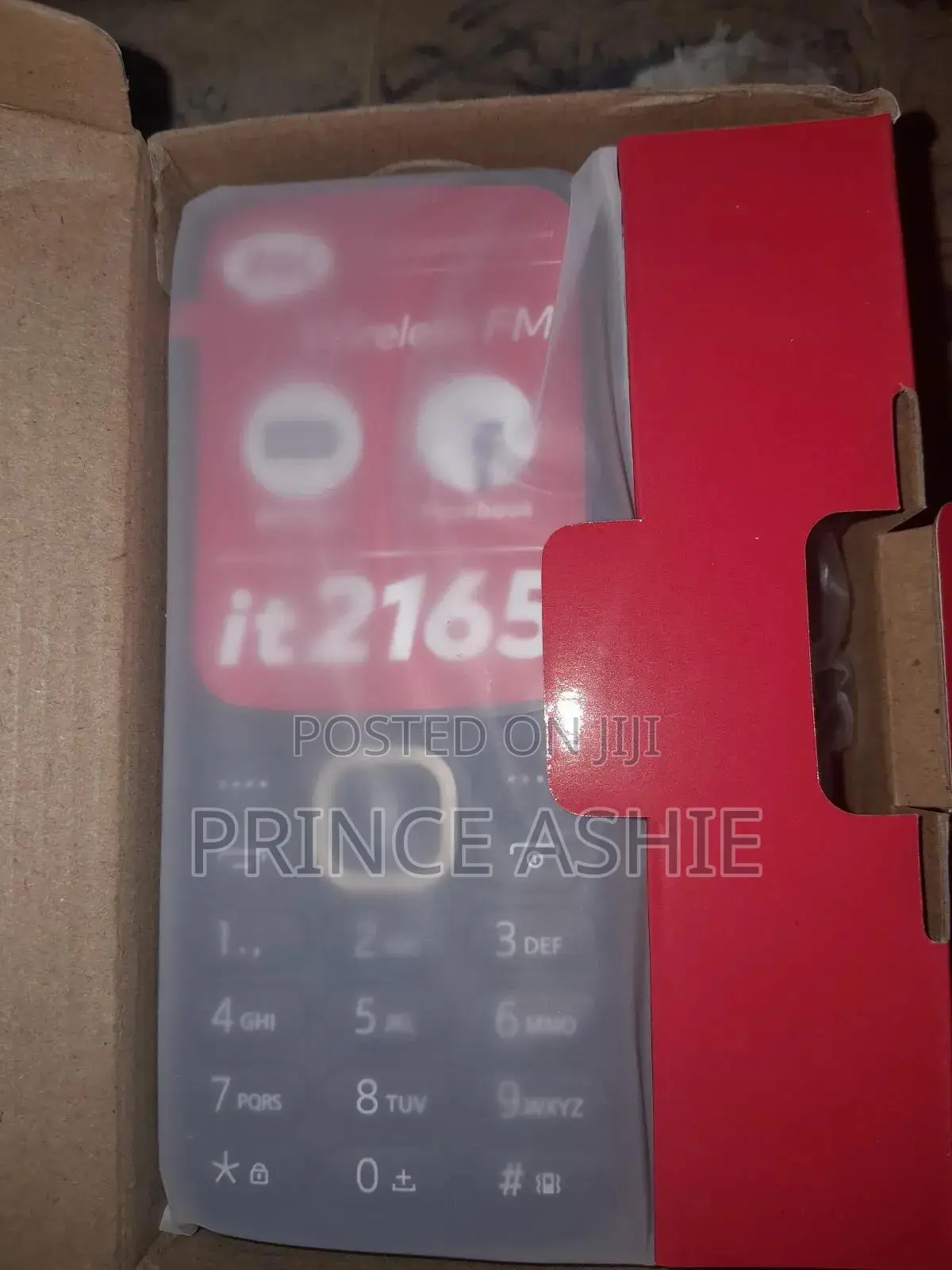 New Itel it2165 Black