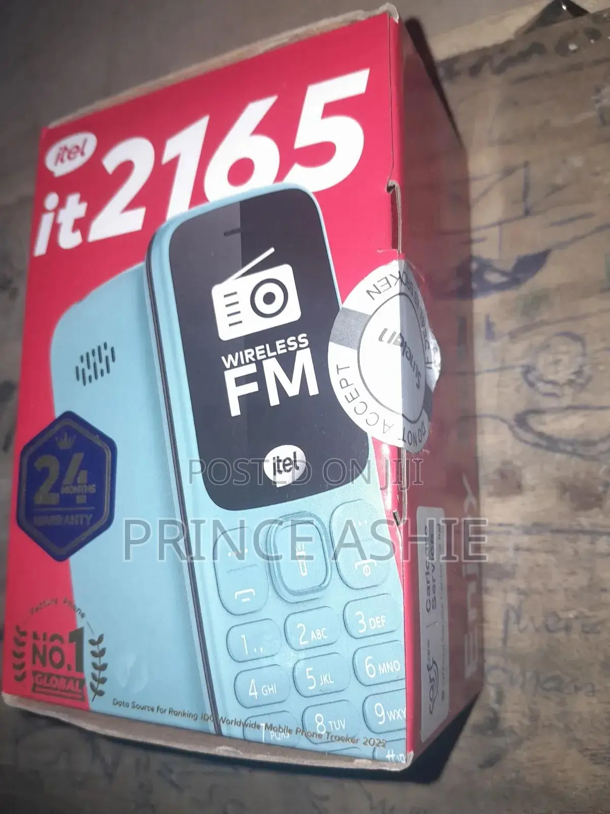 New Itel it2165 Black